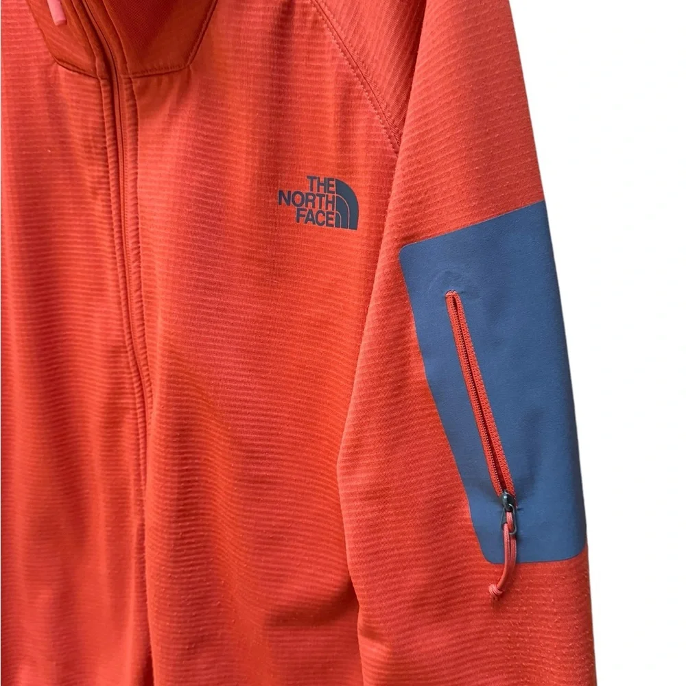 NWT The North Face Orange/Grey‎ Active Fit Borod Full Zip Jacket
